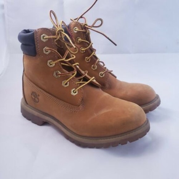 Timberland Shoes | Timberland 6 inch Waterville Double Collar Boots in Wheat 6 Women's Light Brown | Color: Brown | Size: 6 | Pm-57479277's Closet